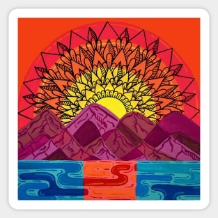 Sunrise Sticker